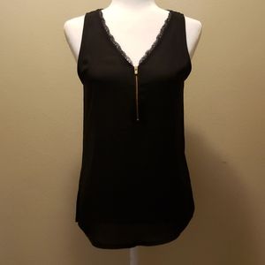 Express Black Sleveless Top